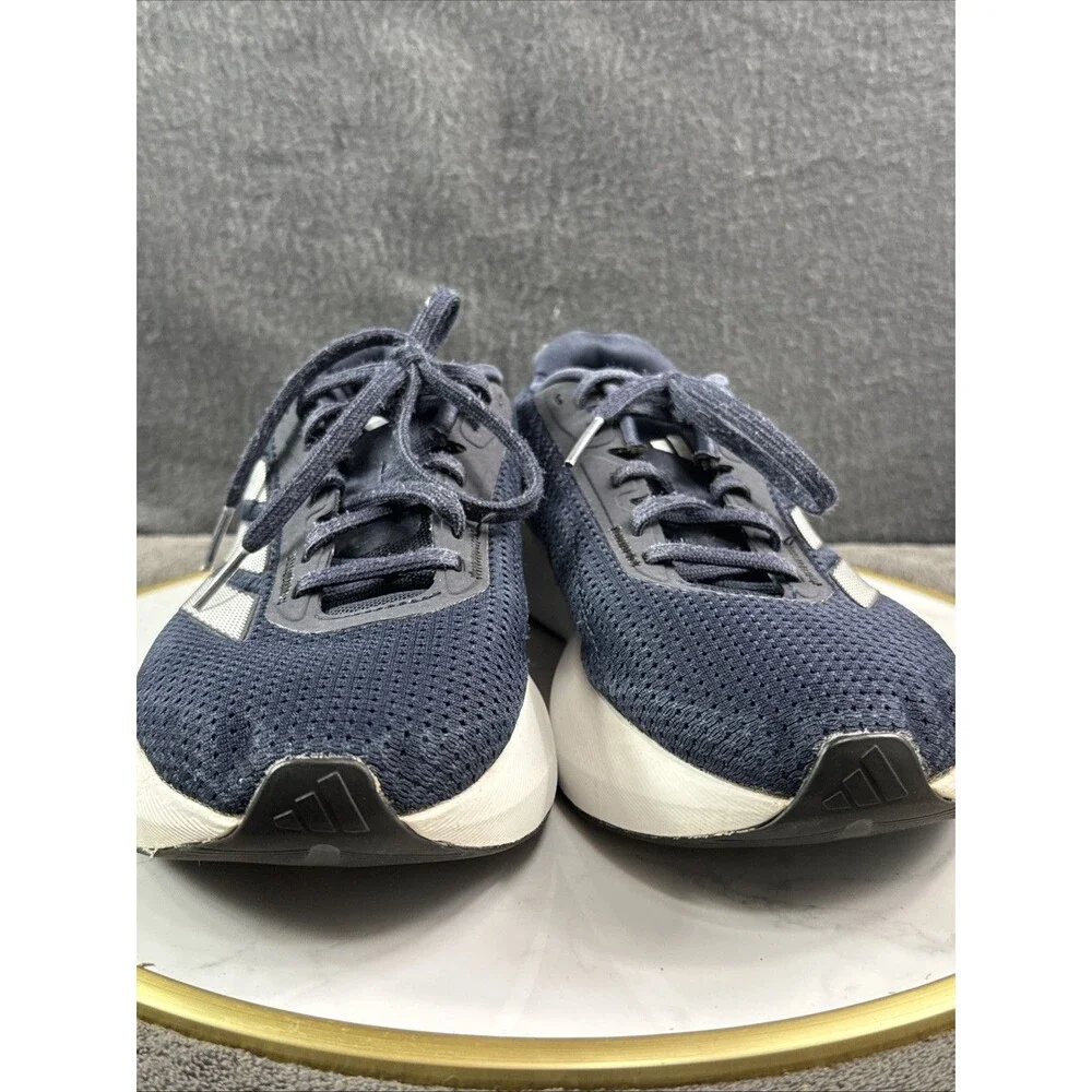 Adidas Duramo SL Mens Running Shoes Navy Blue White Athletic Sneakers 11.5 IE969